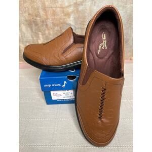 Easy Street Ultimate Women's Loafers Tan Brown Comfort Slip On Shoes Size 9.5 M